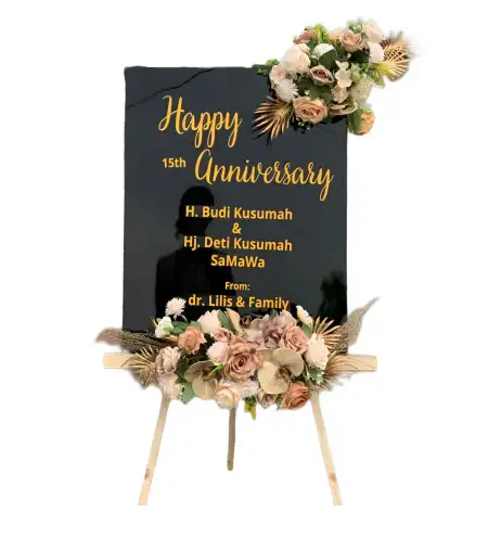 Papan Bunga Akrilik Cibelok