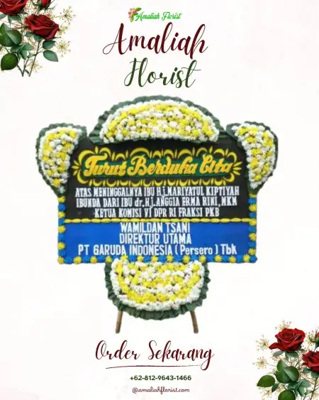 Papan Bunga Duka Cibelok